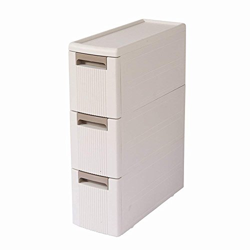 Honor Jojoba Mueble 3 Cajones Plastico Cajonera Armario Estrecha Estanteria con Ruedas Muebles Auxiliares de Bano 45 x 17,8 x 61cm Honor Jojoba Mueble 3 Cajones Plastico Cajonera Armario Estrecha Estanteria con Ruedas Muebles Auxiliares de Bano 45 x 17,8 x 61cm