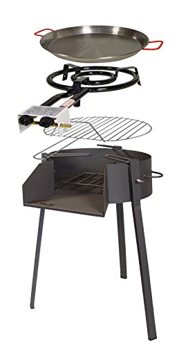 Imex El Zorro 71586 Kit barbacoa redonda, Negro, 50x61x75 cm Imex El Zorro 71586 Kit barbacoa redonda, Negro, 50x61x75 cm