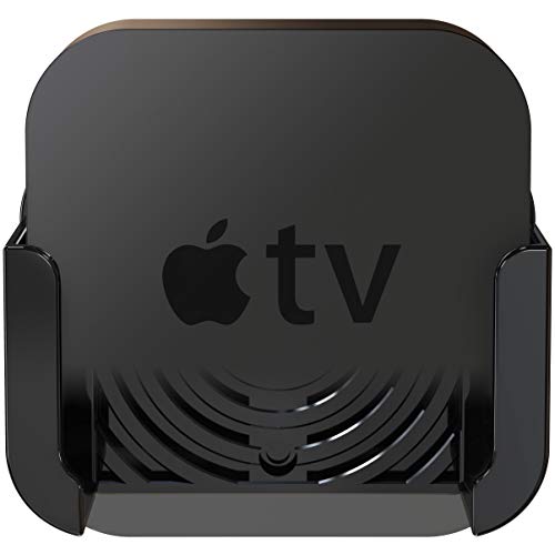 Innovelis TotalMount - Soporte para el Apple TV 4 con adaptador para el antiguo Apple TV 2 y 3, Negro