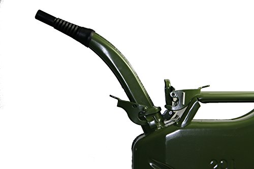 IWH 073854 Boquilla para Acero 175528 – Bidón de Gasolina 5, 10 20 litros, Color Verde