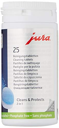 JURA 62535 filtros agua, 0 W, 0 Decibeles, Azul, Blanco
