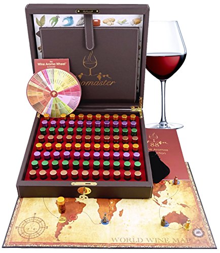 Kit Maestro Aromas del Vino - 88 Aromas (incl. Rueda de los Aromas del Vino) Kit Maestro Aromas del Vino - 88 Aromas (incl. Rueda de los Aromas del Vino)