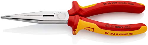 KNIPEX Alicate de montaje (alicate de boca cigüeña) aislado 1000V (200 mm) 26 16 200