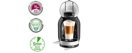 Krups Dolce Gusto Mini ME YYY3888FD Gris – Cafetera espresso y otras bebidas automáticas + 54 cápsulas