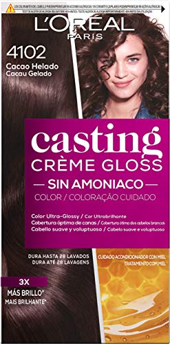 L'Oreal Paris Casting Crème Gloss Baño De Color 4102 Cacao Helado 240 g