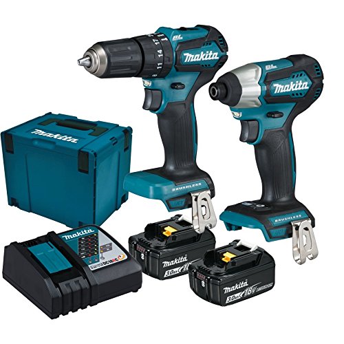 MAKITA DLX2221JX2 Combo DTD155Z+DHP483Z 3.0Ah 0 W, 18 V