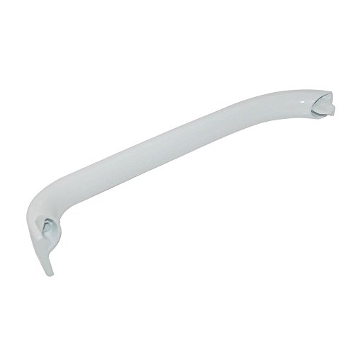 Maneta, Manija, Tirador puerta nevera frigorífico o congelador Blanco Horizontal. Repuesto original Bosch Maneta, Manija, Tirador puerta nevera frigorífico o congelador Blanco Horizontal. Repuesto original Bosch