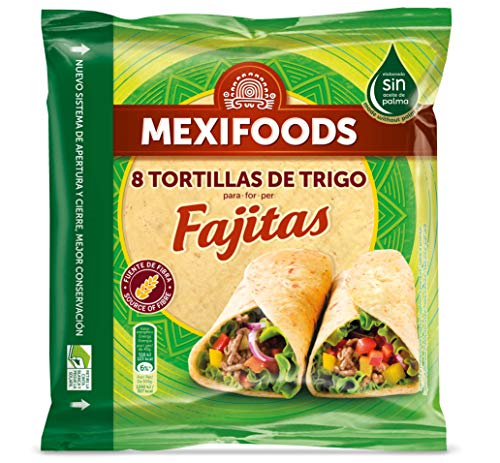 Mexifoods, Tortillas de Trigo - 8 unidades, 320 gr