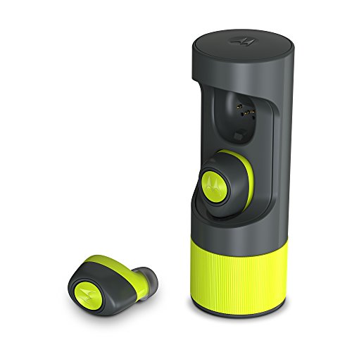 Motorola Auriculares de botón Bluetooth estéreo Inteligentes Completamente inalámbricos y IPx4 Resistentes al Agua [Clase de eficiencia energética A]
