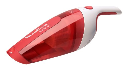 Moulinex MX232301 Aspirador sin bolsa, 3.6 V, 0.3 litros, color rojo
