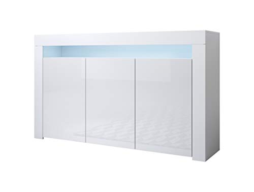 muebles bonitos Aparador Modelo Aker Color Blanco muebles bonitos Aparador Modelo Aker Color Blanco