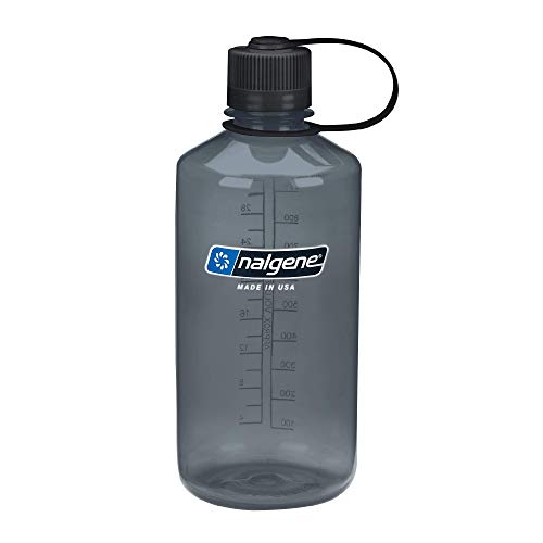 Nalgene 2078-2027 - Bidón con boca estrecha de acampada y senderismo, color gris Nalgene 2078-2027 - Bidón con boca estrecha de acampada y senderismo, color gris