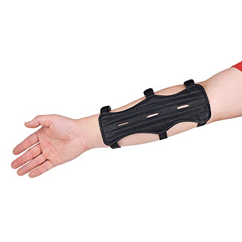Ogquaton Tirantes Ajustables Guardia del Brazo de Tiro con Arco, Guardabarros Largo de Tiro con Arco con Hebillas de 3 Tiras Protector Shooter Protection-Black Ogquaton Tirantes Ajustables Guardia del Brazo de Tiro con Arco, Guardabarros Largo de Tiro con Arco con Hebillas de 3 Tiras Protector Shooter Protection-Black