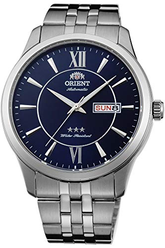 Orient Reloj Analógico para Hombre de Automático con Correa en Acero Inoxidable FAB0B001D9