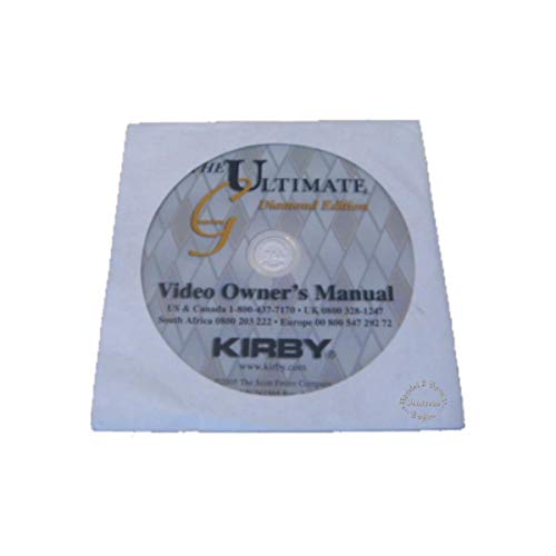 Original Kirby DVD modelo G8 Ultimate Diamond Edition en Alemán Inglés Italiano Español