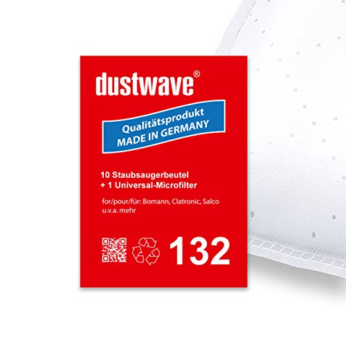 Pack de ahorro – 10 bolsas para aspiradoras Apollo – Home Easy Clean – Aspiradora – dustwave® Premium Calidad – Fabricado en Alemania