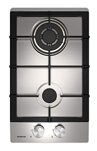 PLACA DE GAS GAS-IX02 INFINITON (Ancho 30cm, 2 Fuegos, INOX, Triple corona, Encendido electronico, Limpieza facil, Seguridad termopar) PLACA DE GAS GAS-IX02 INFINITON (Ancho 30cm, 2 Fuegos, INOX, Triple corona, Encendido electronico, Limpieza facil, Seguridad termopar)