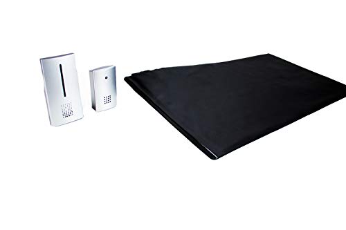 Pratoline - Alfombra con sensores de presión - Anticaídas - Transmisor de radio - con dos Receptors - Colocación junto a la cama - Para el cuidado en el hogar - 70cm x 40cm Pratoline - Alfombra con sensores de presión - Anticaídas - Transmisor de radio - con dos Receptors - Colocación junto a la cama - Para el cuidado en el hogar - 70cm x 40cm