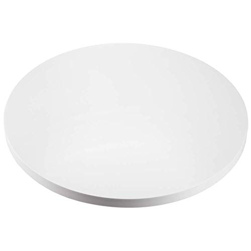 PrimeMatik - Base giratoria eléctrica de 60 cm. Plataforma Rotatoria de Color Blanco