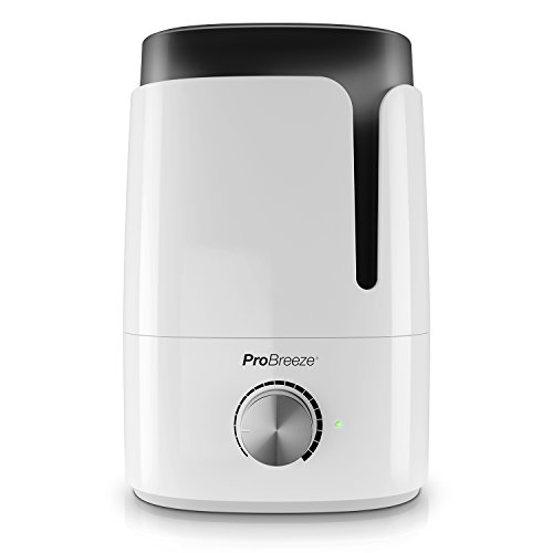 Pro Breeze Humidificador Ultrasónico de 3,5 L, Depósito de Agua de Gran Capacidad, Bandeja Difusor de Aroma y Apagado Automático Pro Breeze Humidificador Ultrasónico de 3,5 L, Depósito de Agua de Gran Capacidad, Bandeja Difusor de Aroma y Apagado Automático