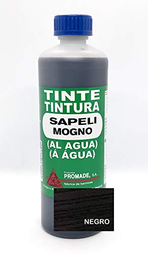 Promade - Tinte al agua para madera 500 ml (Negro) Promade - Tinte al agua para madera 500 ml (Negro)