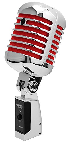 Pronomic DM-66S Elvis micrófono dinámico rojo
