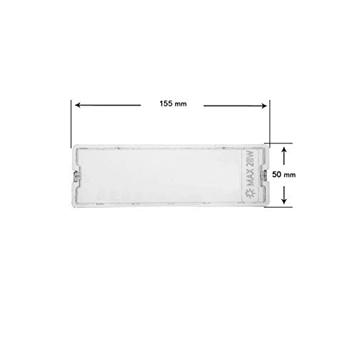 Recamania Deflector Campana extractora Fagor Edesa Aspes 50x155mm AF2647 KE0001537 Recamania Deflector Campana extractora Fagor Edesa Aspes 50x155mm AF2647 KE0001537