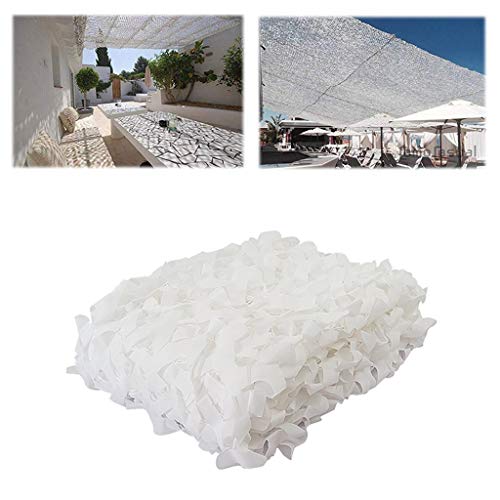 Red de Sombra de Jardín, Blanca Red de Sombreado Malla de Camuflaje Militar 5x5m Red de Camuflaje Militar para Coche Protección Solar Toldos Terraza 6x4m Velas para Bosque Fotografia Camping 8x10m Red de Sombra de Jardín, Blanca Red de Sombreado Malla de Camuflaje Militar 5x5m Red de Camuflaje Militar para Coche Protección Solar Toldos Terraza 6x4m Velas para Bosque Fotografia Camping 8x10m