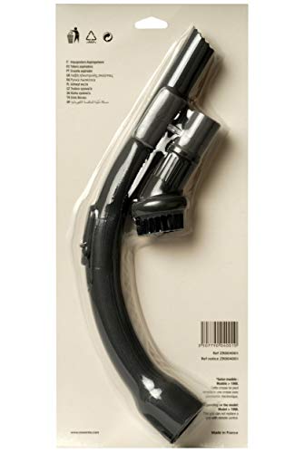Rowenta ZR004001 - Tubo y cepillo para aspiradora, negro