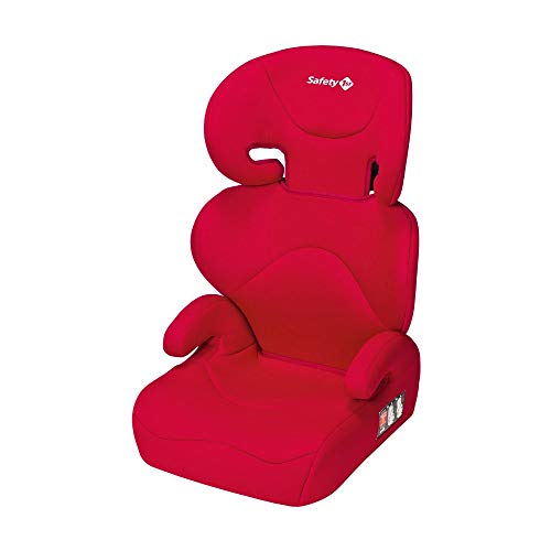 Safety 1st Road Safe Silla de coche grupo 2/3, reclinable en 2 posiciónes, Fácil y rápida de instalar con cinturón de seguridad, color Rojo