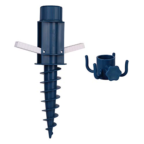 Sekey Soporte para Sombrilla para Sujetar La Sombrilla Ganchos(Azul Sekey Soporte para Sombrilla para Sujetar La Sombrilla Ganchos(Azul