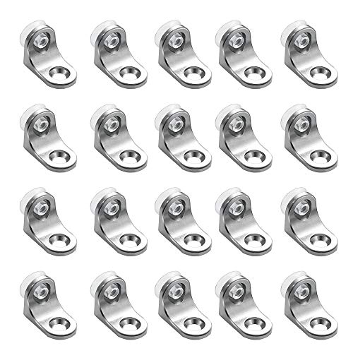 SIYI-XIU 20 Pcs Soporte Estante Cristal Ventosas Para Cristal Baldas Armario SIYI-XIU 20 Pcs Soporte Estante Cristal Ventosas Para Cristal Baldas Armario