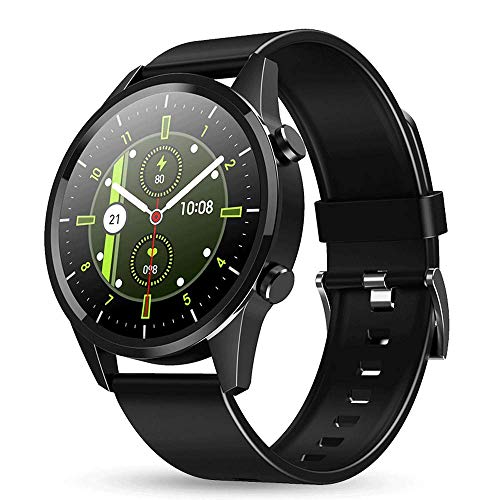 Smartwatch inalámbrico para llamadas, plataforma táctil Android IOS, contador de pasos deportivos, batería de gran capacidad 200 Ma para hombres y mujeres Relojes de pulsera impermeables al aire libre