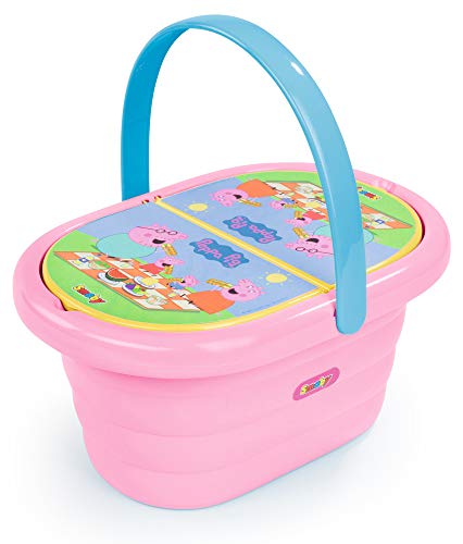 Smoby - Peppa Pig Cesta Picnic, 21 accesorios (Smoby 310589) Smoby - Peppa Pig Cesta Picnic, 21 accesorios (Smoby 310589)