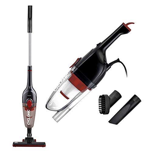 SOGO SS-16120 Aspirador Ciclónico Vertical con Potencia de 600W, Eficiencia Energética A+. Aspirador Escoba y de Mano (2 en 1) Aspiradora con contenedor de 0,8L y Filtro HEPA de Limpieza fácil SOGO SS-16120 Aspirador Ciclónico Vertical con Potencia de 600W, Eficiencia Energética A+. Aspirador Escoba y de Mano (2 en 1) Aspiradora con contenedor de 0,8L y Filtro HEPA de Limpieza fácil