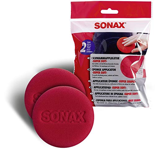 SONAX No de artículo 04171410 Aplicador de esponja - Súper suave﻿ (2 unidades)