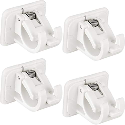 Soporte de Barra de Cortina Autoadhesivo Soporte de Gancho de Cortinas Soporte de Barra de Fijación Soporte de Pared de Poste de Cortina Gancho de Barra de Toalla para Hogar Baño y Hotel (4 Pieces) Soporte de Barra de Cortina Autoadhesivo Soporte de Gancho de Cortinas Soporte de Barra de Fijación Soporte de Pared de Poste de Cortina Gancho de Barra de Toalla para Hogar Baño y Hotel (4 Pieces)