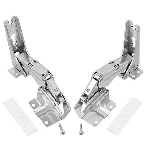 Spares2go Hettich 5.0 41.5 - Bisagras para puerta de frigorífico Siemens, de tipo integrado, 2 unidades, para izquierda y derecha