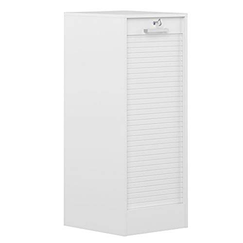 Symbiosis 7143A2121R91 - Archivador con Puerta de persiana (106 cm, Tablero de Madera aglomerada), Color Blanco Symbiosis 7143A2121R91 - Archivador con Puerta de persiana (106 cm, Tablero de Madera aglomerada), Color Blanco