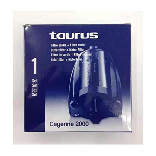 Taurus - Set Filtro 999158, Para Aspirador Cayenne 2000