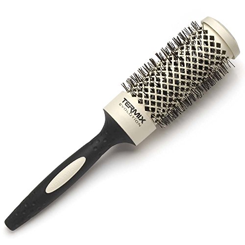 Termix Evolution Soft Ø37.-Cepillo térmico redondo con fibras especialmente diseñadas para cabellos delicados. Disponible en 8 diámetros y en formato Pack.