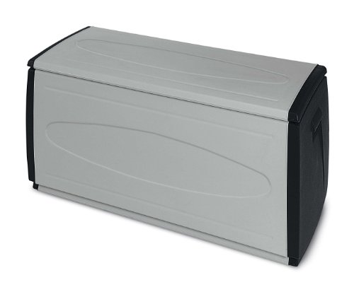 Terry Box 120 Qblack Baul Multifuncional con Capacidad 308 litros. Se Puede Utilizar en ambientes internos y externos, Oscuro, 120x54x57 cm