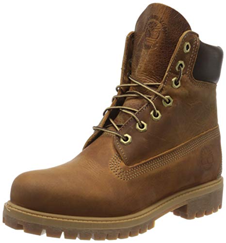 Timberland Heritage 6 Inch Premium Waterproof, Botas para Hombress, Marrón (Medium Brown Nubuck), 40 EU Timberland Heritage 6 Inch Premium Waterproof, Botas para Hombress, Marrón (Medium Brown Nubuck), 40 EU