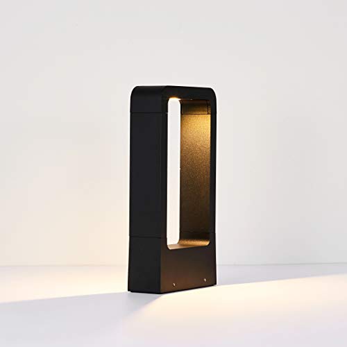Topmo-plus Poste de jardin Poste de Camino/Lámpara Poste para jardin / 7W bridgelux LED COB está fija 770lm IP65 / aluminio apliques de pista Poste fundido antracita 30cm blanco cálido Topmo-plus Poste de jardin Poste de Camino/Lámpara Poste para jardin / 7W bridgelux LED COB está fija 770lm IP65 / aluminio apliques de pista Poste fundido antracita 30cm blanco cálido