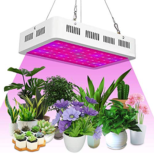 TRONMA Led Cultivo Interior 1000w Led Grow Light, Full Spectrum LED Planta Crece la luz para Plantas Crecimiento Floracion Armario Cultivo con IR UV Luz
