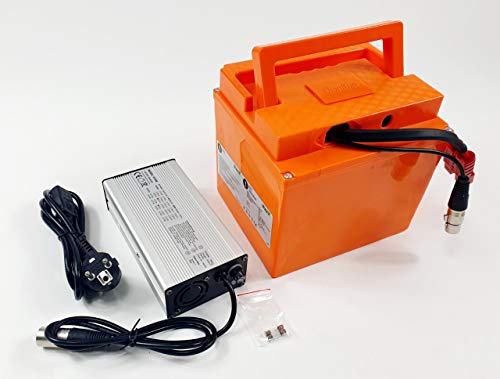 TZIPower Batería de 60 V 20 Ah para bicicleta eléctrica de PVC, batería de iones de litio para marco de bicicleta, scooter, barco TZIPower Batería de 60 V 20 Ah para bicicleta eléctrica de PVC, batería de iones de litio para marco de bicicleta, scooter, barco