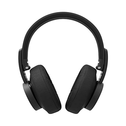 Urbanista New York Headphones Auriculares Bluetooth con Cancelación De Ruido, Cancelación Activa De Ruido, hasta 25 Horas de Reproducción, Bolsa de Lona Exclusiva, Dark Clown