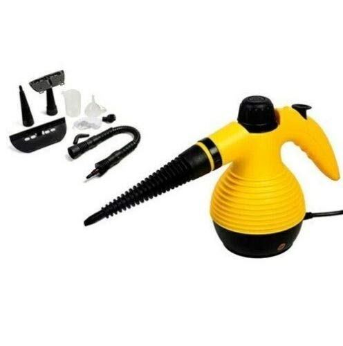 Vaporeta limpiador al vapor compacto de mano, 8 accesorios, 3 bares, 1000 w, listo en 5 minutos Vaporeta limpiador al vapor compacto de mano, 8 accesorios, 3 bares, 1000 w, listo en 5 minutos