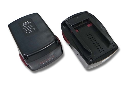 vhbw 2x Baterías compatible con Hilti TE 6-A22, RT 6-A22, SFD 22-A, SF 6-A22, SF 6H-A22, SF 8M-A22, SF 10W-A22 ATC. (4000mAh, 21.6V, Li-Ion) vhbw 2x Baterías compatible con Hilti TE 6-A22, RT 6-A22, SFD 22-A, SF 6-A22, SF 6H-A22, SF 8M-A22, SF 10W-A22 ATC. (4000mAh, 21.6V, Li-Ion)
