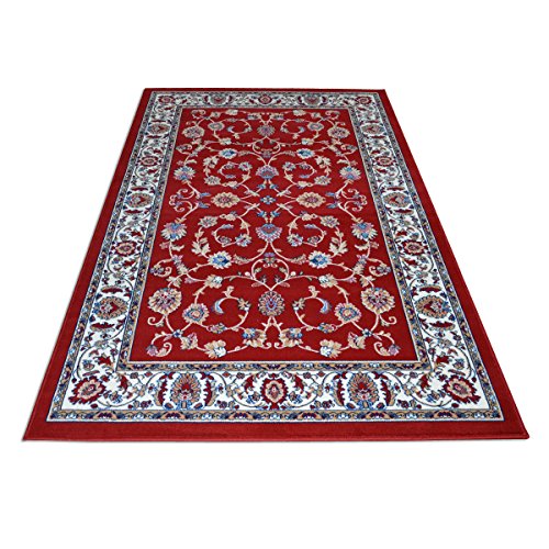 WEBTAPPETI.IT Alfombra clásica económica, diseño oriental, alfombra para salón Royal Shiraz 2079-RED, 200 x 300 cm